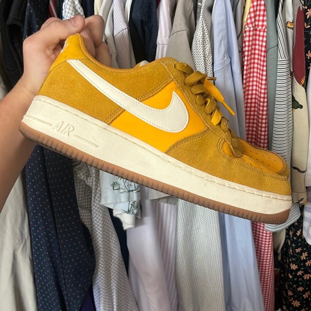 Nike Air Force 1 Two Tone Yellow